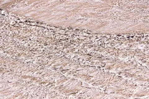 Abstract wave pattern from the beach for background Stock Photos