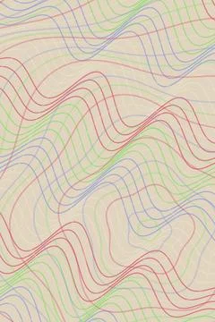 Abstract Wave Pattern Beige Background Stock Photos