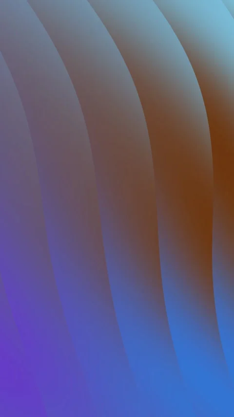 Abstract Wave Pattern with Blue and Brown Gradient Smooth Flow Stock Footage 317864363