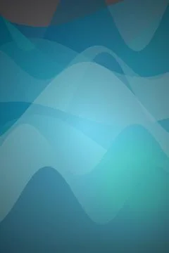 Abstract Wave Pattern Blue Gradient Stock Photos