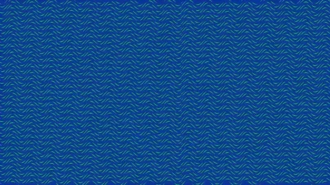 Abstract wave pattern blue green seamless loop animation background retro d.. Video stock 321581413
