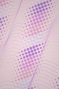 Abstract Wave Pattern with Circles Stock Photos