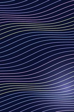 Abstract Wave Pattern Dark Background Stock Illustration
