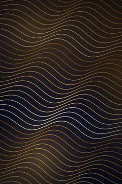Abstract Wave Pattern Dark Background Stock Illustration