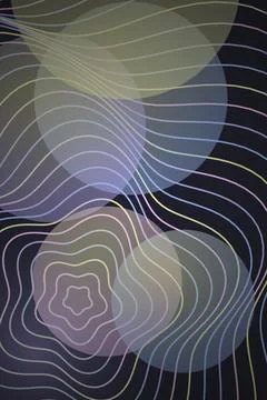 Abstract Wave Pattern Dark Background Stock Illustration