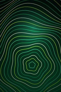 Abstract Wave Pattern Dark Background イラスト素材