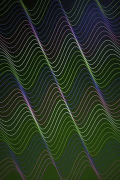 Abstract Wave Pattern Dark Background 스톡 일러스트