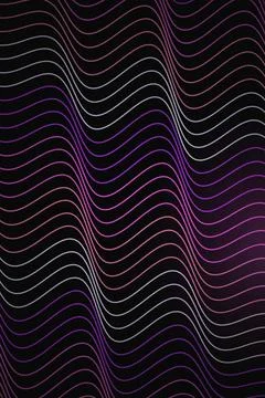 Abstract Wave Pattern Dark Background Stock Illustration