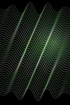 Abstract Wave Pattern Dark Background Stock Illustration