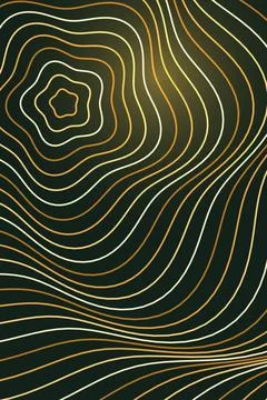 Abstract Wave Pattern Dark Background Stock Illustration