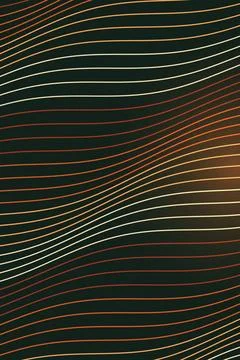 Abstract Wave Pattern Dark Background Stock Illustration