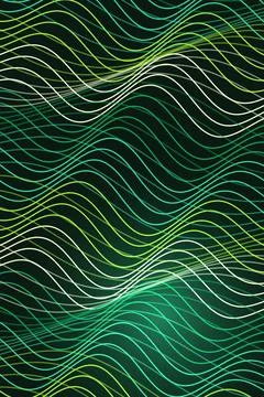 Abstract Wave Pattern Dark Background Stock Illustration