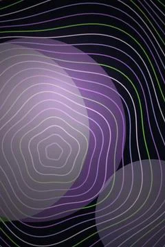 Abstract Wave Pattern Dark Background Stock Illustration