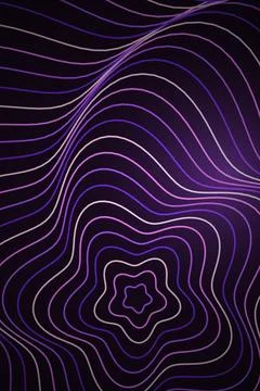 Abstract Wave Pattern Dark Background Stock Illustration