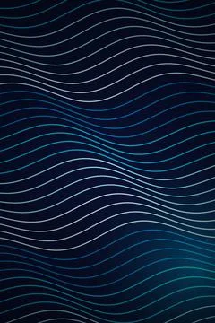 Abstract Wave Pattern Dark Background Stockfoto's
