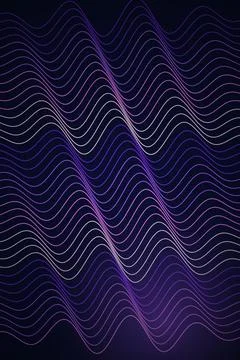Abstract Wave Pattern Dark Background Stockfoto's