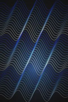 Abstract Wave Pattern Dark Background 스톡 사진