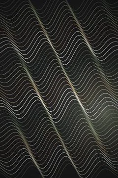Abstract Wave Pattern Dark Background Stockfoto's
