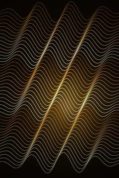 Abstract Wave Pattern Dark Background Stock Photos