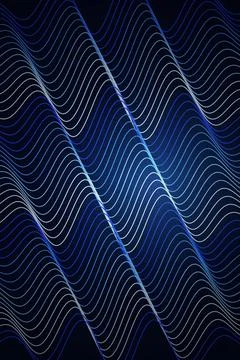 Abstract Wave Pattern Dark Background Stock Photos