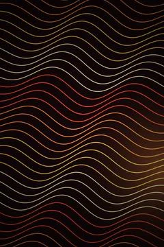 Abstract Wave Pattern Dark Background Stockfoto's