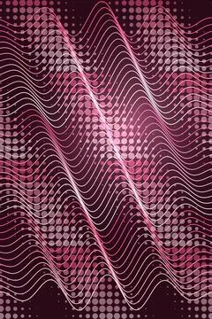 Abstract Wave Pattern Dark Background Stock Photos