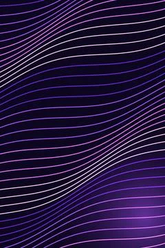 Abstract Wave Pattern Dark Background Stock Photos