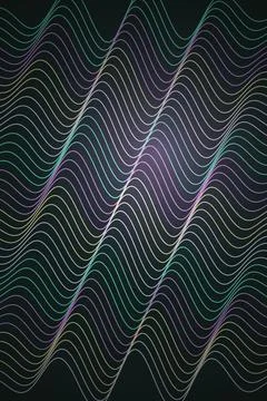 Abstract Wave Pattern Dark Background Stock Photos