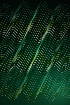 Abstract Wave Pattern Dark Background Stockfoto's
