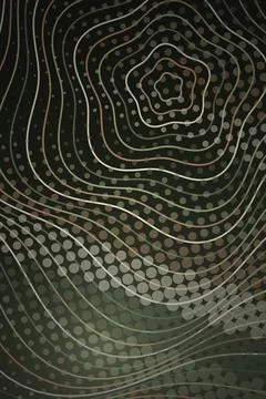 Abstract Wave Pattern Dark Background Stock Photos