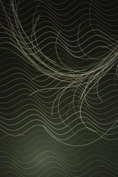 Abstract Wave Pattern Dark Background Stock Photos