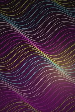 Abstract Wave Pattern Dark Background Stock Photos