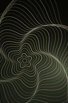 Abstract Wave Pattern Dark Background Stock Photos