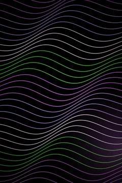 Abstract Wave Pattern Dark Background Stockfoto's