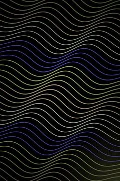 Abstract Wave Pattern Dark Background Stock Photos