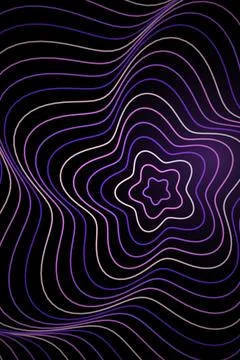 Abstract Wave Pattern Dark Background Stock Photos