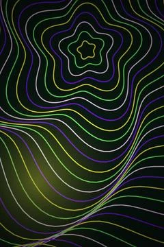 Abstract Wave Pattern Dark Background Stock Photos