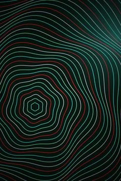 Abstract Wave Pattern Dark Background Stock Photos
