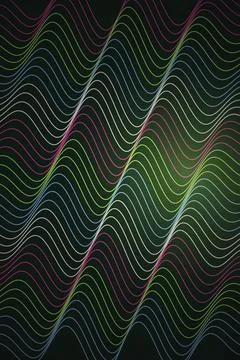 Abstract Wave Pattern Dark Background Stock Photos