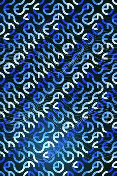 Abstract Wave Pattern Dark Background Stock Photos
