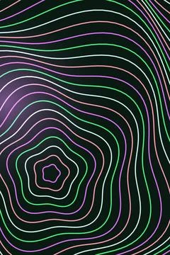 Abstract Wave Pattern Dark Background Stock Photos