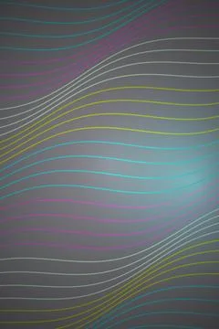 Abstract Wave Pattern Dark Background Stock Photos