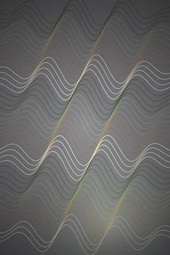 Abstract Wave Pattern Dark Background Stock Photos