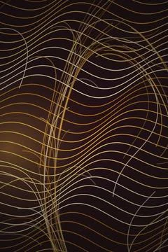 Abstract Wave Pattern Dark Background Stock Photos