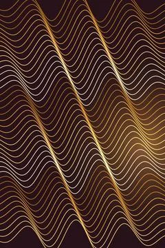 Abstract Wave Pattern Dark Background Stock Photos