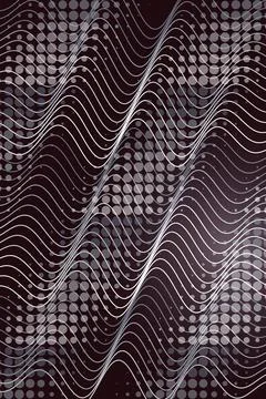 Abstract Wave Pattern Dark Background Stock Photos