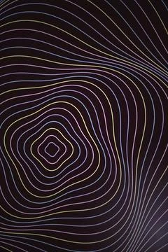 Abstract Wave Pattern Dark Background Stock Photos