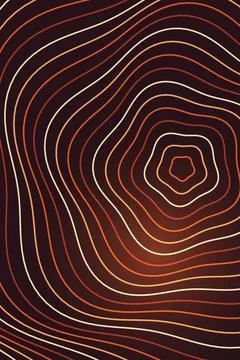 Abstract Wave Pattern Dark Background Stock Photos