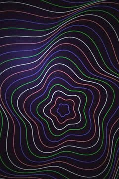 Abstract Wave Pattern Dark Background Stock Photos