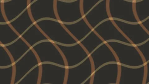 Abstract wave pattern in dark tones with wavy lines Stock Footage 339372828